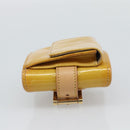 LOUIS VUITTON Monogram Vernis Lafayette Street Purse Beige M91013 LV Auth 192777-4