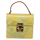 LOUIS VUITTON Monogram Vernis Spring Street Hand Bag Gris M91029 LV Auth 192779-13
