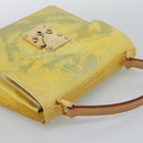 LOUIS VUITTON Monogram Vernis Spring Street Hand Bag Gris M91029 LV Auth 192779-6