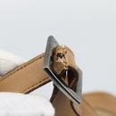 GUCCI Jackie Shoulder Bag Suede Brown Silver 001.3306 Auth 192781-21