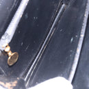 GUCCI Shoulder Bag Leather Black Gold Tone Auth 192785-20