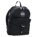 GUCCI GG Canvas Off The Grid Backpack Nylon Black Silver 644992 Auth 192787M-1