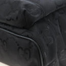 GUCCI GG Canvas Off The Grid Backpack Nylon Black Silver 644992 Auth 192787M-15