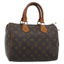 LOUIS VUITTON Monogram Speedy 25 Hand Bag M41528 LV Auth 192791-1