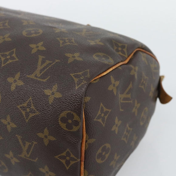 LOUIS VUITTON Monogram Speedy 25 Hand Bag M41528 LV Auth 192791
