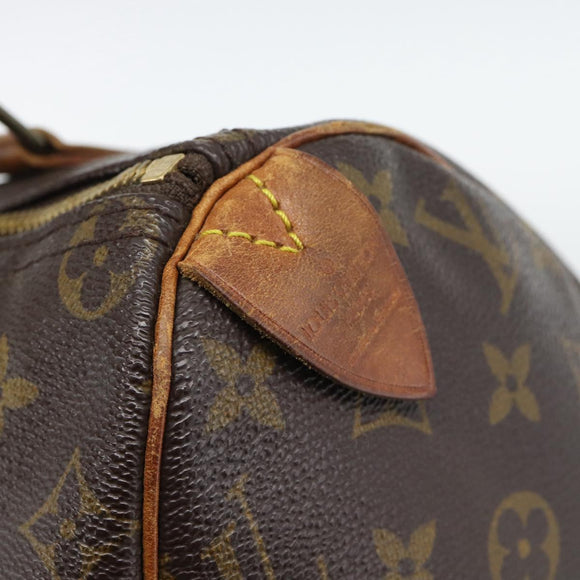 LOUIS VUITTON Monogram Speedy 25 Hand Bag M41528 LV Auth 192791