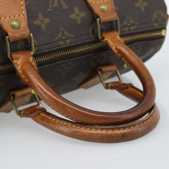LOUIS VUITTON Monogram Speedy 25 Hand Bag M41528 LV Auth 192791