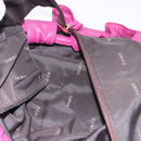 LOEWE Nappa Aire Hand Bag Leather Pink Gold Tone Auth 192793A-18
