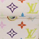 LOUIS VUITTON I Love Monogram Multicolor Sack Retro GM White M92053 Auth 192798A-6