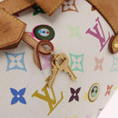 LOUIS VUITTON I Love Monogram Multicolor Sack Retro GM White M92053 Auth 192798A-9