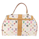 LOUIS VUITTON I Love Monogram Multicolor Sack Retro GM White M92053 Auth 192798A-2