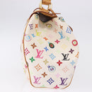 LOUIS VUITTON I Love Monogram Multicolor Sack Retro GM White M92053 Auth 192798A-4