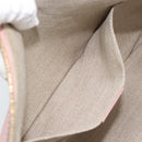 GUCCI Bamboo Clutch Bag Leather Outlet Pink Gold Tone 449653 Auth 192804A-19