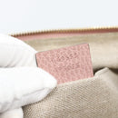 GUCCI Bamboo Clutch Bag Leather Outlet Pink Gold Tone 449653 Auth 192804A-20
