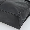 GUCCI Jackie Shoulder Bag Leather Black Silver 001.3355 Auth 192805-9