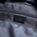 GUCCI GG Canvas Backpack Black Silver 019.0352 Auth 192806-19