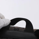 GUCCI GG Canvas Backpack Black Silver 019.0352 Auth 192806-8