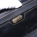 FENDI Zucca Boston Bag PVC Leather Brown Gold Tone Auth 192807A-16