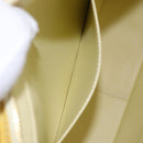 LOUIS VUITTON Monogram Vernis Columbus Tote Bag Lime Yellow M91047 Auth 192809-21