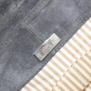 LOEWE Tote Bag Suede Gray Silver Auth 192813-19