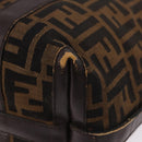 FENDI Zucca Canvas Tote Bag Brown Auth 192814-14