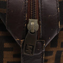 FENDI Zucca Canvas Tote Bag Brown Auth 192814-15