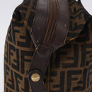 FENDI Zucca Canvas Tote Bag Brown Auth 192814-5