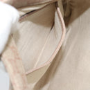 GUCCI GG Supreme Shoulder Bag PVC Leather Pink Gold Tone Auth 192818-19