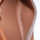CELINE Trapeze Hand Bag Leather 2way Brown Gold Tone Auth 192822A-24