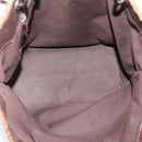 GUCCI GG Canvas Tote Bag Beige Silver 120836 Auth 192823-15