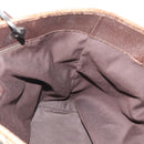 GUCCI GG Canvas Tote Bag Beige Silver 120836 Auth 192823-16