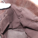 GUCCI GG Canvas Tote Bag Beige Silver 120836 Auth 192823-17