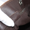 GUCCI GG Canvas Tote Bag Beige Silver 120836 Auth 192823-20