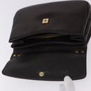 Christian Dior Hand Bag Calf Skin 2way Brown Gold Tone Auth 192824A-16