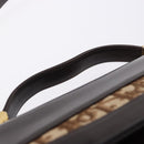 Christian Dior Hand Bag Calf Skin 2way Brown Gold Tone Auth 192824A-8