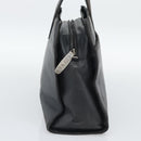 LOEWE Hand Bag Leather Gray Silver Auth 192826A-3