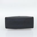 LOEWE Hand Bag Leather Gray Silver Auth 192826A-5
