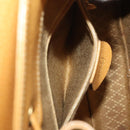 GUCCI Bamboo Backpack Leather Beige Gold Tone Auth 192827A-25