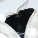 BALENCIAGA Everyday Shoulder Bag Leather Silver 552372 Auth 192828A-19
