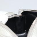 BALENCIAGA Everyday Shoulder Bag Leather Silver 552372 Auth 192828A-20