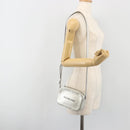 BALENCIAGA Everyday Shoulder Bag Leather Silver 552372 Auth 192828A-22