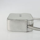 BALENCIAGA Everyday Shoulder Bag Leather Silver 552372 Auth 192828A-3