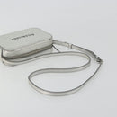 BALENCIAGA Everyday Shoulder Bag Leather Silver 552372 Auth 192828A-7