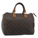 LOUIS VUITTON Monogram Speedy 30 Hand Bag M41526 LV Auth 192832-1