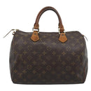 LOUIS VUITTON Monogram Speedy 30 Hand Bag M41526 LV Auth 192832-2