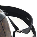 LOUIS VUITTON Monogram Macassar Christopher MM Backpack M43735 LV Auth 192839V-16