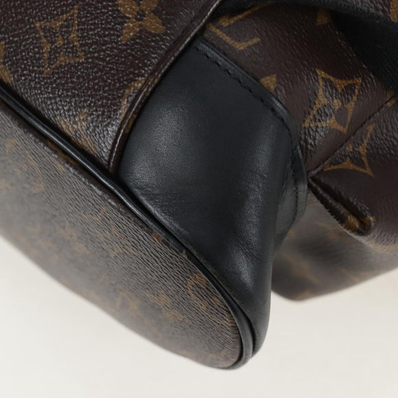 LOUIS VUITTON Monogram Macassar Christopher MM Backpack M43735 LV Auth 192839V