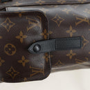 LOUIS VUITTON Monogram Macassar Christopher MM Backpack M43735 LV Auth 192839V-22
