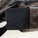 LOUIS VUITTON Monogram Macassar Christopher MM Backpack M43735 LV Auth 192839V-23