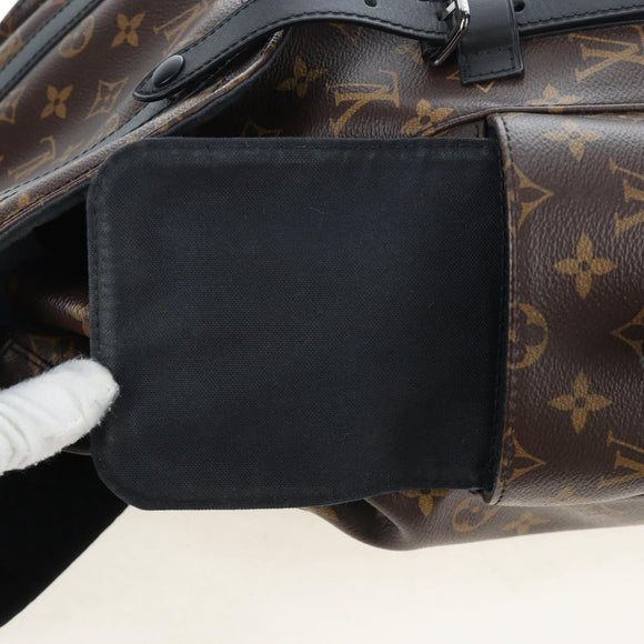 LOUIS VUITTON Monogram Macassar Christopher MM Backpack M43735 LV Auth 192839V